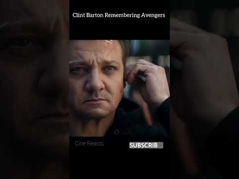 Clint Barton Remembering Natasha Romanoff and Avengers | Hawkeye Season 1
