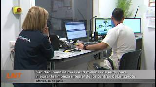Sanidad invertir&aacute; m&aacute;s de 10 millones para mejorar la limpieza de centros de Lanzarote