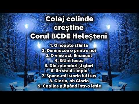 Colaj Colinde Crestine 2025 - Corul BCDE Heleșteni #3 