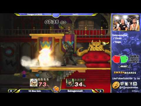 TGL VS|Blea Gelo (Luigi) vs Babaganoosh (Snake) Paragon 2015 Pools