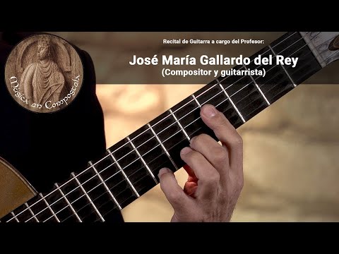 Recital de José María Gallardo del Rey