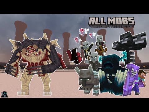 Insane Minecraft Mob Battle: Cloud Cid vs Oberon!