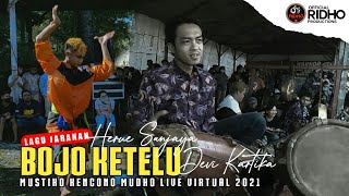 Download lagu Lagu jaranan 'BOJO KETELU' - DEVI KARTIKA & HERU // MUSTIKO KENCONO MUDHO || LIVE Blitar 2021 mp3