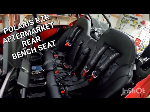 Polaris RZR Pro XP 4 Bench Seat Install