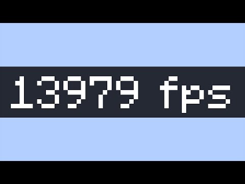 How I Got The Highest FPS In Minecraft