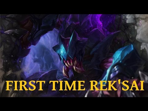 First Time Rek'Sai: Getting REKT!!!