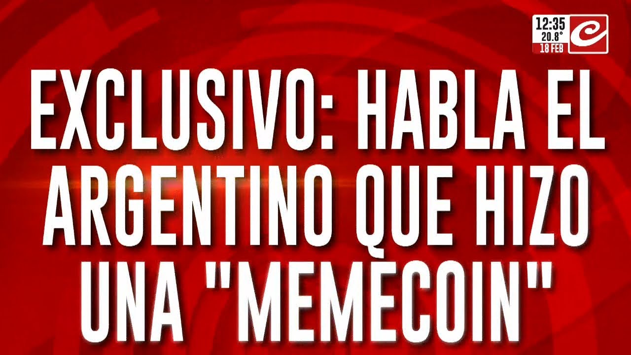 Exclusivo: habla el argentino que hizo una "memecoin"