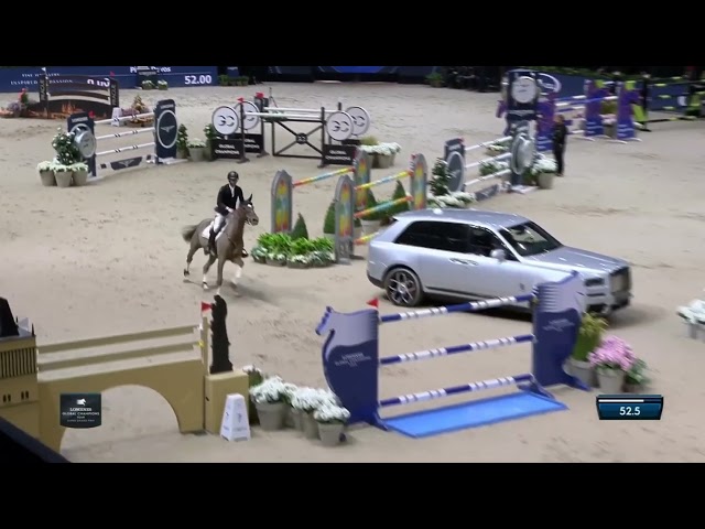 Halfl-sister of the mother of this Implanted Embryo is the CSI 1.65m jumping mare Toupie de la Roque with rider Pieter de Vos.