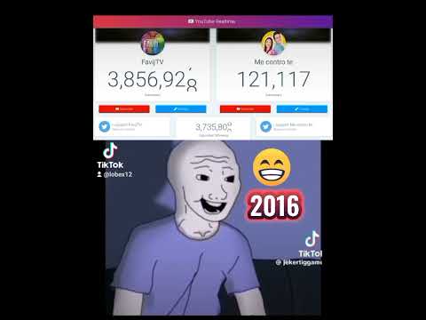 Favij vs Me contro te 2016 vs 2023..