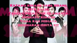 Video thumbnail of "Aliff AZiZ-Cinta Arjuna (Tong Hua) lyrics -HD-"