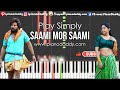 Saami Saami Piano Tutorial Pushpa Hindi Allu Arjun Rashmika Mandanna Sunidhi Chauhan