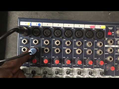 How to connect iphone, samsung, Laptop, mac, Ipad, ipod to mixer