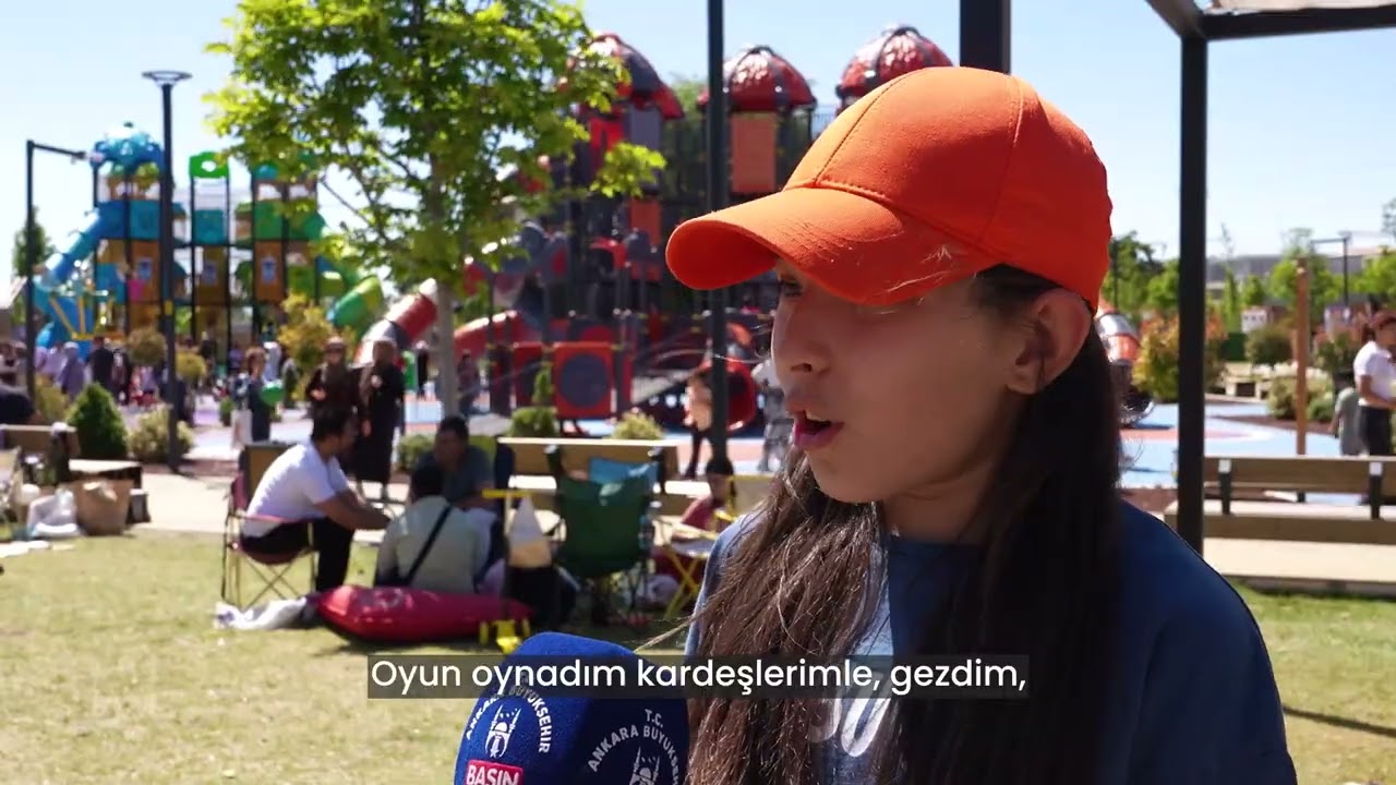 Vatandaşlarımız hafta sonunda Atatürk Çocukları Doğal Yaşam Parkı'na akın etti.