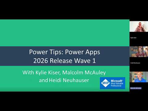 Power Apps: 2026 Wave 1 Tips & Tricks Power Apps: 2026 Wave 1 Tips & Tricks