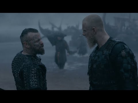 Vikings - Bjorn Ironside vs King Harald Finehair 1v1 Dual Fight Scene (Full HD) [5x19]