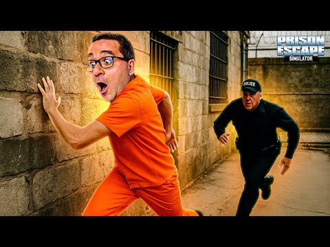 PRISON ESCAPE SIMULATOR #9 - O BURACO ESTÁ CHEIO DE PEDRAS