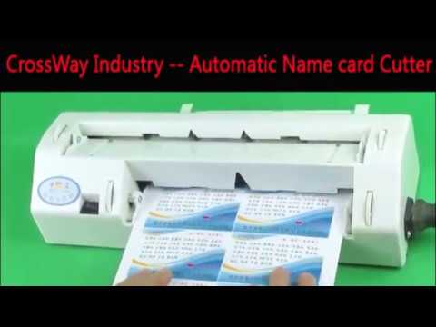 Name Card Cutting Machine With Low Price