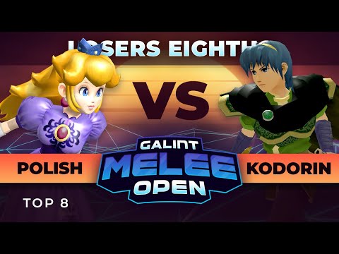 Polish (Peach) Vs. KoDoRiN (Marth)  - Top 8 LR1 - Galint Melee Open: Summer 2021
