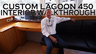 Customized Lagoon 450 "R.A.Y" Owner Walkthrough | Part 1 Interior Owners Version |Catamaran For Sale