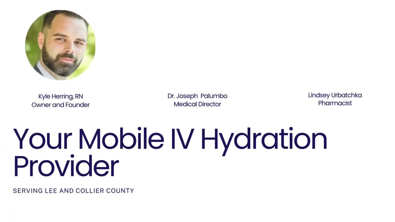 Thrive IV Infusions - Your Mobile IV Hydration Provider