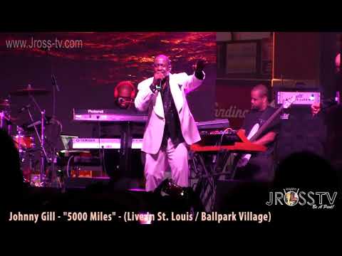 James Ross @ Johnny Gill - "5000 Miles" - www.Jross-tv.com (St. Louis)