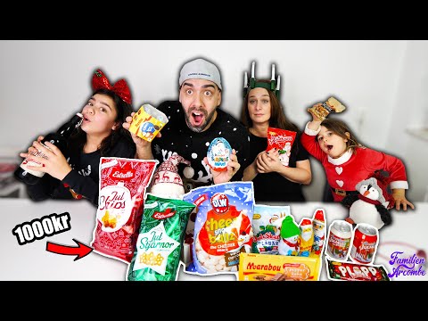 ELIZE SPYR NÄSTAN!! TESTAR ALLA JUL GODIS NYHETER 2020 Betyg 1-10