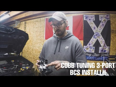 COBB TUNING 3-PORT BCS INSTALL- 2018 SUBARU WRX!