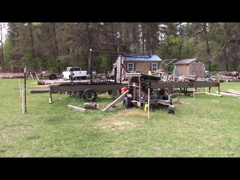 An Overview Of My Foley Belsaw M14 Circular Sawmill With Ford Engine