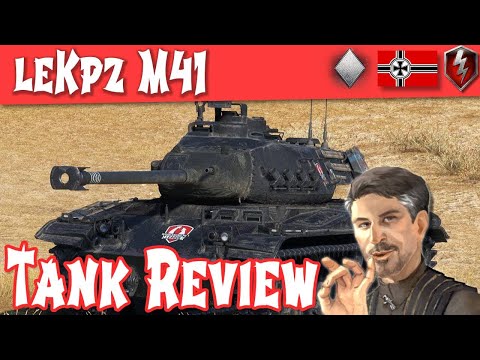 WOT Blitz - leKpz M41 90mm Full Tank Review German Tier 8 Light Premium ||WOT Blitz||