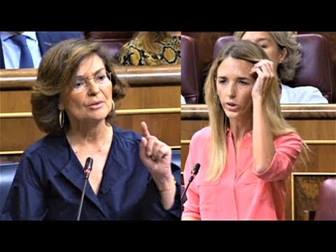 "Le va a ir mucho peor de lo que le susurran" Cayetana Álvarez Vs Carmen Calvo