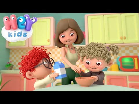 Yardim Etmek şarkisi | Çizgi film | Eğitici bebek şarkıları - HeyKids