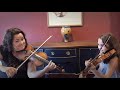 Philharmonia 2nd violinist Paula Clifton-Everest performs with daughter Sophia #stayhome #withme