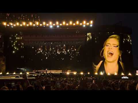 Adele “When We Were Young” LIVE at BST Hyde Park London 7/1/22