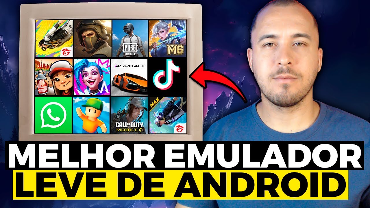 O MELHOR Emulador LEVE de ANDROID pra PC FRACO Atualmente ( TUTORIAL COMPLETO )