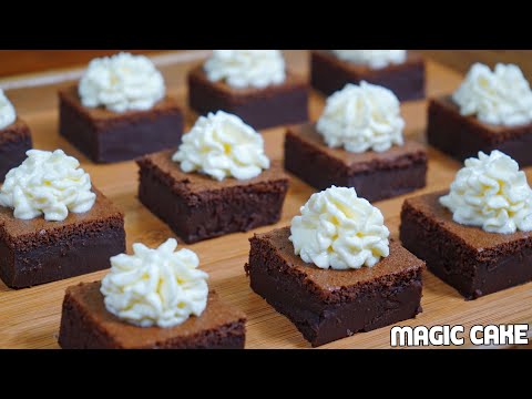 Magic Cake Recipe | How to Make Chocolate Magic custard Cake | Recette gâteau magique