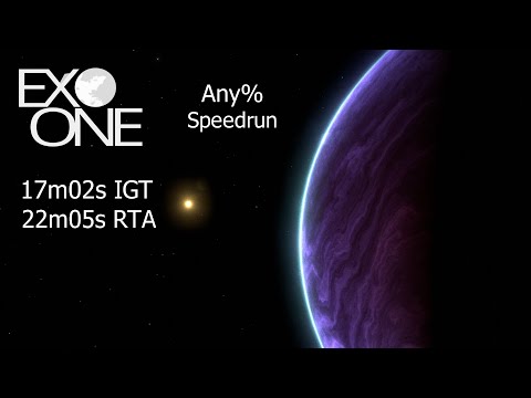 Exo One Speedrun - Any% - 17m02s IGT - 22m05s RTA