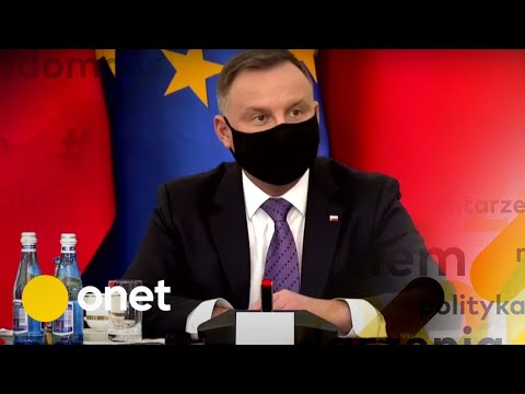 Koronawirus w Polsce. Spotkanie Andrzeja Dudy ze środowiskami zaangażowanymi w walkę z pandemią