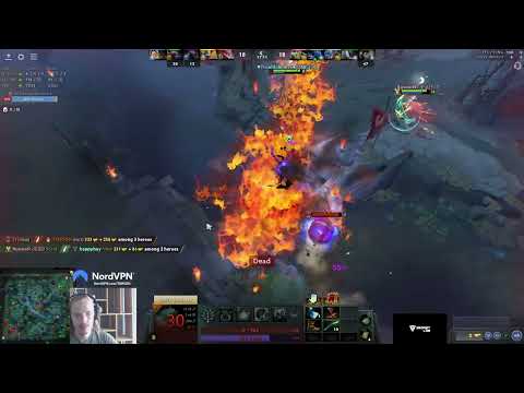 Topson on dragon knight is mid against the imba of the new patch keeper of the light