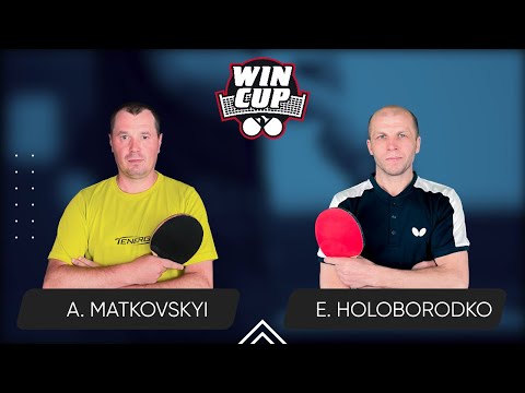 08:00 Andrii Matkovskyi - Evhenii Holoborodko West 1 WIN CUP 29.04.2024 | TABLE TENNIS WINCUP
