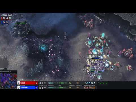 Starcraft 2 - #031 - Scarlett (Z) vs Neeb (P) em 2000 Atmosferas