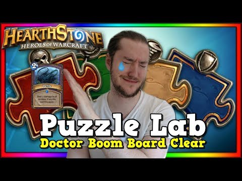 PLEASE NO MORE DEFILE! - Hearthstone Board Clear Doctor Boom Puzzle Lab