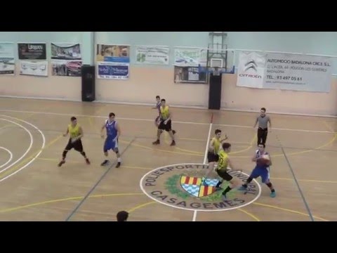 BASQUET Minguella vs  CEB Navarcles( junior NIVELL B 2015 .2016)