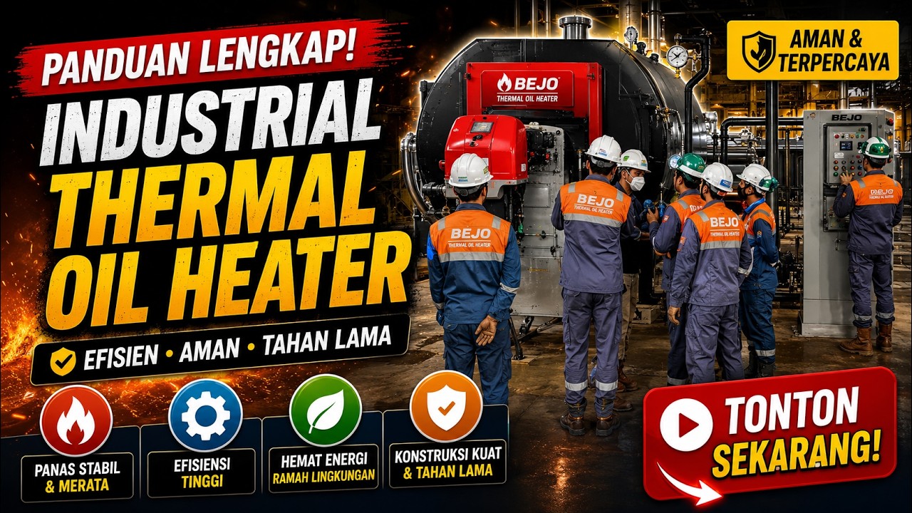 Bejo Thermal Oil Heater Dual Fuel Gas Burner by PT Indira Mitra Boiler