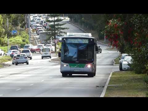 Transperth Volvo B7RLE (Volgren CR228L Futurebus) TP2318 Departs Karakatta Station