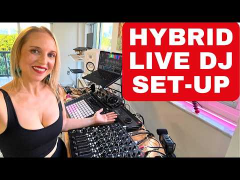 MODEL 1 Hybrid Live DJ Setup Walk-Through (Routing, Mapping, Cables & More)