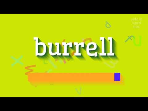 How to say "burrell"! (High Quality Voices)