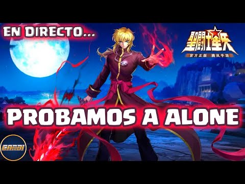 🔥🔥EN DIRECTO..🔥🔥Probamos a ALONE en DUELO SAGRADO. SAINT SEIYA KOTZ