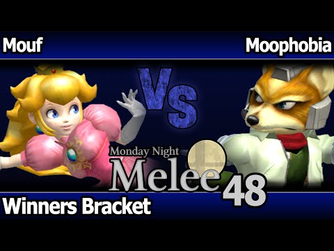 MNM 48 Melee - Mouf (Peach) vs Moophobia (Fox) - Winners Bracket