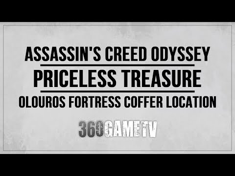 Assassin's Creed Odyssey Priceless Treasure Quest - Olouros Fortress Coffer / Anaximander Locations