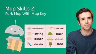 Map Skills 2 - Using a Map Key on a Park Map